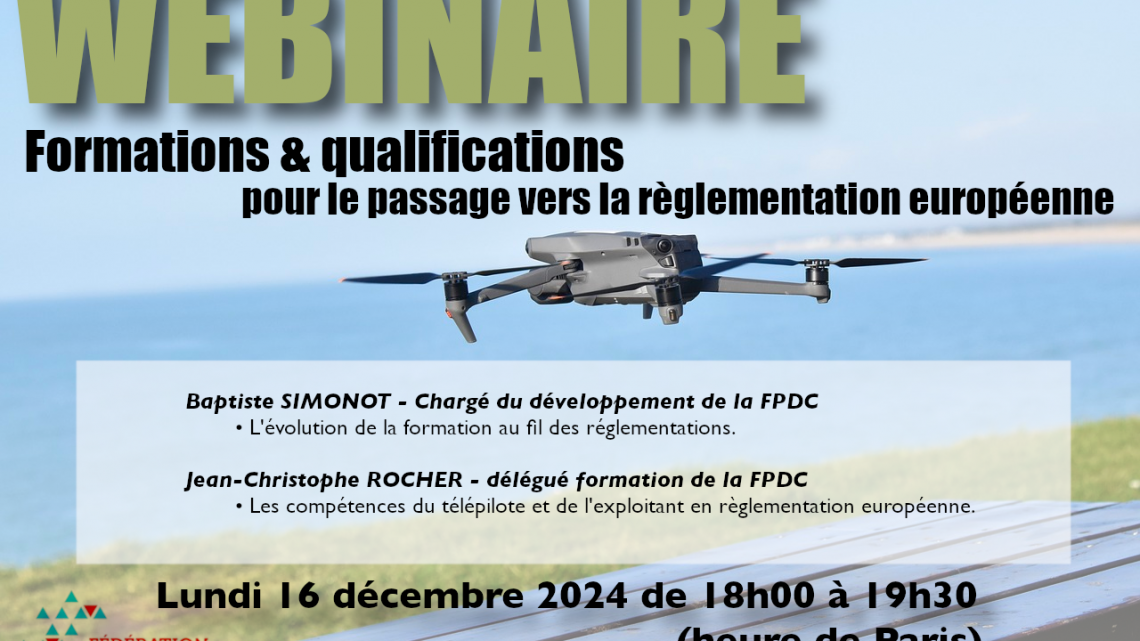 Replay Wébinaire du 16 décembre 2024: Quelles sont les formations et qualifications pour le passage vers la réglementation Européenne ?